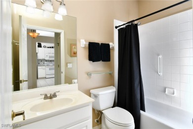 Turnkey twin villa with extended lanai overlooking the golf on Westminster Golf Club in Florida - for sale on GolfHomes.com, golf home, golf lot