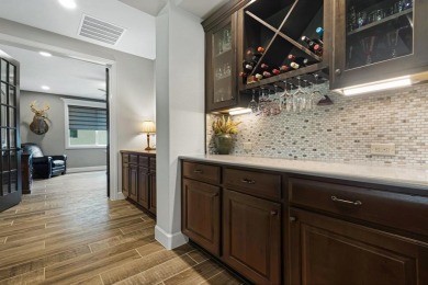 Beautiful single-story home in Robson Ranch featuring one of the on Wildhorse Golf Club of Robson Ranch in Texas - for sale on GolfHomes.com, golf home, golf lot