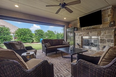 Beautiful single-story home in Robson Ranch featuring one of the on Wildhorse Golf Club of Robson Ranch in Texas - for sale on GolfHomes.com, golf home, golf lot