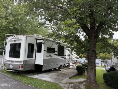 AMAZING...a beautiful corner RV lot with an immaculate 2007 on Bent Creek Golf Course in Tennessee - for sale on GolfHomes.com, golf home, golf lot