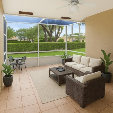 Welcome home to this 3BR/2.5BA with a garage in the heart of on The Links At Boynton Beach - The Family Course in Florida - for sale on GolfHomes.com, golf home, golf lot