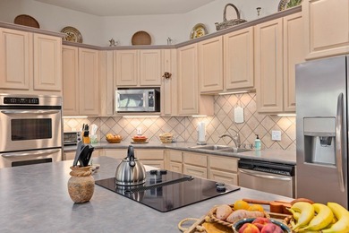 Enjoy amazing beauty, privacy and views in this courtyard garden on The Club At Comanche Trace in Texas - for sale on GolfHomes.com, golf home, golf lot