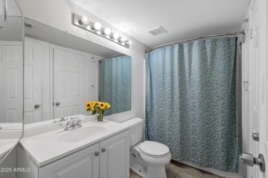 This stylish condo blends comfort and convenience with a cozy on Dobson Ranch Municipal Golf Course in Arizona - for sale on GolfHomes.com, golf home, golf lot