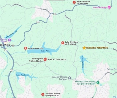 Prime Bella Vista building lot in an unbeatable location! Enjoy on Bella Vista - Metfield Golf Complex and Country Club in Arkansas - for sale on GolfHomes.com, golf home, golf lot