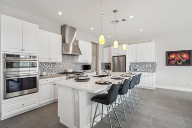 Welcome to elevated desert living in this stunning Excite plan on Plantation Golf Club in California - for sale on GolfHomes.com, golf home, golf lot