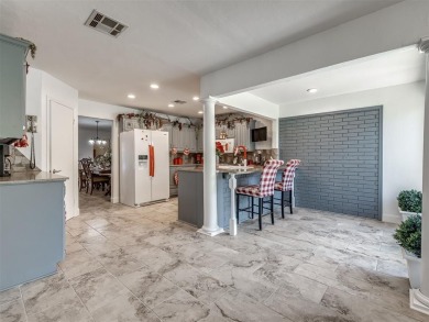 Spacious Multi-Generational Retreat with Pool Oasis on 1.46 on Oak Tree National Golf and Country Club in Oklahoma - for sale on GolfHomes.com, golf home, golf lot