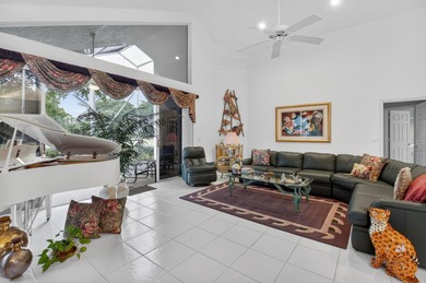 Stunningly maintained 3-bedroom, 2.5-bath golf-course gem on Indian Spring Golf and Country Club in Florida - for sale on GolfHomes.com, golf home, golf lot