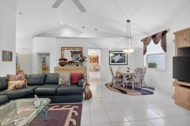 Stunningly maintained 3-bedroom, 2.5-bath golf-course gem on Indian Spring Golf and Country Club in Florida - for sale on GolfHomes.com, golf home, golf lot