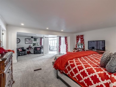 Spacious Multi-Generational Retreat with Pool Oasis on 1.46 on Oak Tree National Golf and Country Club in Oklahoma - for sale on GolfHomes.com, golf home, golf lot