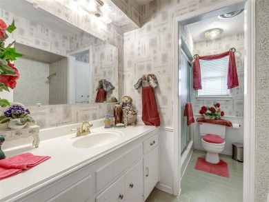 Spacious Multi-Generational Retreat with Pool Oasis on 1.46 on Oak Tree National Golf and Country Club in Oklahoma - for sale on GolfHomes.com, golf home, golf lot
