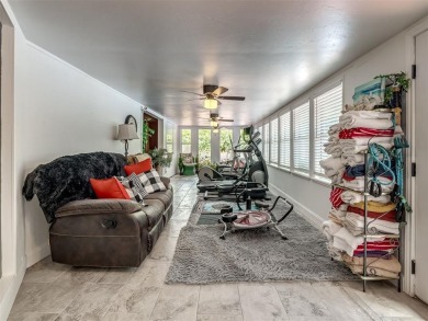 Spacious Multi-Generational Retreat with Pool Oasis on 1.46 on Oak Tree National Golf and Country Club in Oklahoma - for sale on GolfHomes.com, golf home, golf lot