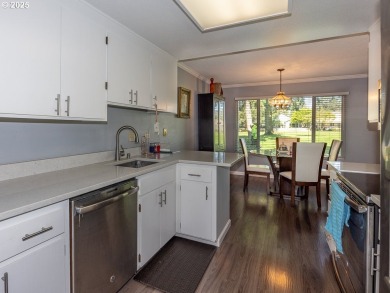This home is situated just down the fairway from the tee box for on Fairway Village Golf and Country Club in Washington - for sale on GolfHomes.com, golf home, golf lot