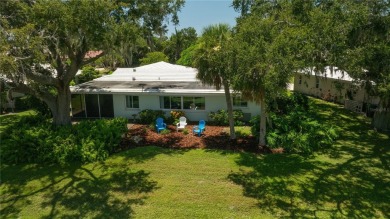 Beautifully Updated GOLF COURSE Frontage Home with the ABSOLUTE on Village Green Golf Club of Sarasota in Florida - for sale on GolfHomes.com, golf home, golf lot