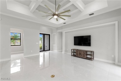 Welcome to your NEW CONSTRUCTION dream home in Cape Coral LOADED on Burnt Store Golf Club in Florida - for sale on GolfHomes.com, golf home, golf lot