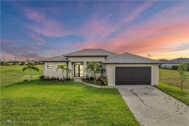 Welcome to your NEW CONSTRUCTION dream home in Cape Coral LOADED on Burnt Store Golf Club in Florida - for sale on GolfHomes.com, golf home, golf lot
