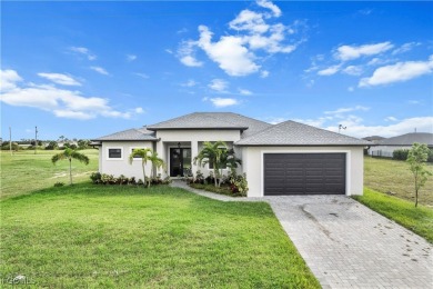 Welcome to your NEW CONSTRUCTION dream home in Cape Coral LOADED on Burnt Store Golf Club in Florida - for sale on GolfHomes.com, golf home, golf lot