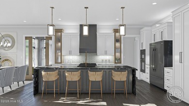 The Cherrywood is a stunning 1.5 Story Modern Farmhouse. The on River Landing Golf Course in North Carolina - for sale on GolfHomes.com, golf home, golf lot