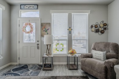 This furnished, modern 2022 Spyglass model offers the ideal open on Viewpoint Golf Resort in Arizona - for sale on GolfHomes.com, golf home, golf lot
