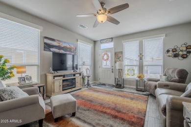 This furnished, modern 2022 Spyglass model offers the ideal open on Viewpoint Golf Resort in Arizona - for sale on GolfHomes.com, golf home, golf lot