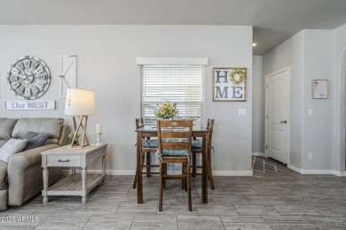 This furnished, modern 2022 Spyglass model offers the ideal open on Viewpoint Golf Resort in Arizona - for sale on GolfHomes.com, golf home, golf lot