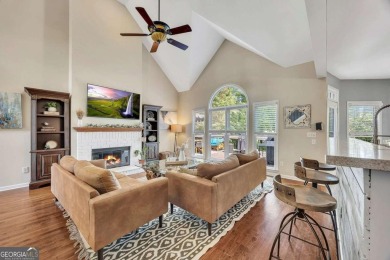 Perfectly positioned on the fairway of the par-5 2nd hole in the on Towne Lake Hills Golf Club in Georgia - for sale on GolfHomes.com, golf home, golf lot