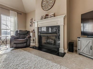 Beautiful 4 bedroom, 3.5 bath, 2.5 story home located on the 9th on Bailey Ranch Golf Club in Oklahoma - for sale on GolfHomes.com, golf home, golf lot