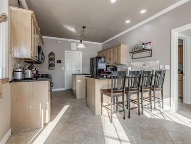 Beautiful 4 bedroom, 3.5 bath, 2.5 story home located on the 9th on Bailey Ranch Golf Club in Oklahoma - for sale on GolfHomes.com, golf home, golf lot