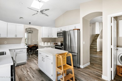 Spacious tri-level in the heart of Ahwatukee with 5 bedrooms, 3 on Ahwatukee Country Club in Arizona - for sale on GolfHomes.com, golf home, golf lot