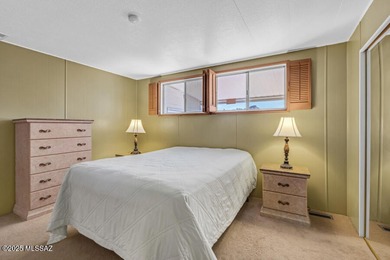 Discover comfort and style in this beautiful, furnished home on Tucson Estates Golf Course in Arizona - for sale on GolfHomes.com, golf home, golf lot