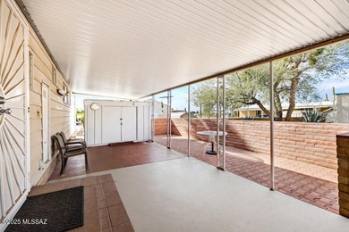 Discover comfort and style in this beautiful, furnished home on Tucson Estates Golf Course in Arizona - for sale on GolfHomes.com, golf home, golf lot