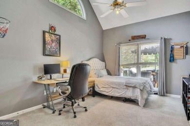 Perfectly positioned on the fairway of the par-5 2nd hole in the on Towne Lake Hills Golf Club in Georgia - for sale on GolfHomes.com, golf home, golf lot