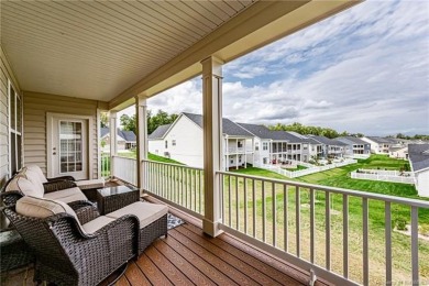 As you step inside, notice the LVP flooring  recessed lighting on Colonial Heritage Golf Club in Virginia - for sale on GolfHomes.com, golf home, golf lot