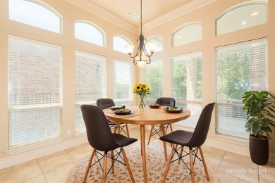 Step inside to a world of custom sophistication where no detail on The Golf Club At Twin Creeks in Texas - for sale on GolfHomes.com, golf home, golf lot