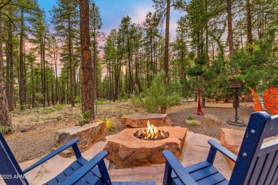 WOW! This stunning rustic modern retreat in the pines is move-in on Forest Highlands Golf Club - The Canyon in Arizona - for sale on GolfHomes.com, golf home, golf lot