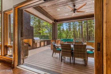 WOW! This stunning rustic modern retreat in the pines is move-in on Forest Highlands Golf Club - The Canyon in Arizona - for sale on GolfHomes.com, golf home, golf lot