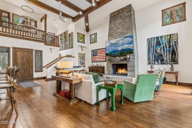 WOW! This stunning rustic modern retreat in the pines is move-in on Forest Highlands Golf Club - The Canyon in Arizona - for sale on GolfHomes.com, golf home, golf lot