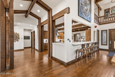 WOW! This stunning rustic modern retreat in the pines is move-in on Forest Highlands Golf Club - The Canyon in Arizona - for sale on GolfHomes.com, golf home, golf lot