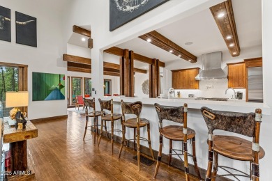 WOW! This stunning rustic modern retreat in the pines is move-in on Forest Highlands Golf Club - The Canyon in Arizona - for sale on GolfHomes.com, golf home, golf lot