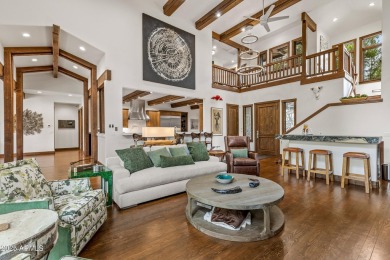 WOW! This stunning rustic modern retreat in the pines is move-in on Forest Highlands Golf Club - The Canyon in Arizona - for sale on GolfHomes.com, golf home, golf lot