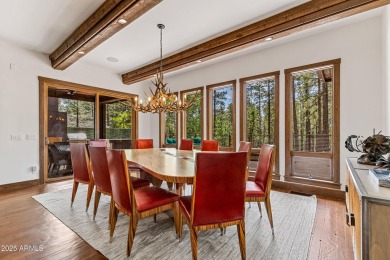WOW! This stunning rustic modern retreat in the pines is move-in on Forest Highlands Golf Club - The Canyon in Arizona - for sale on GolfHomes.com, golf home, golf lot