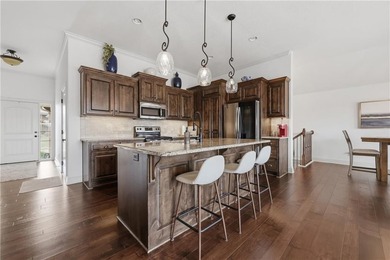 Beautiful maintenance free home has done all of the heavy on Fred Arbanas Golf Course At Longview Lakes - Longview Lake in Missouri - for sale on GolfHomes.com, golf home, golf lot