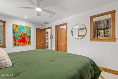 WOW! This stunning rustic modern retreat in the pines is move-in on Forest Highlands Golf Club - The Canyon in Arizona - for sale on GolfHomes.com, golf home, golf lot