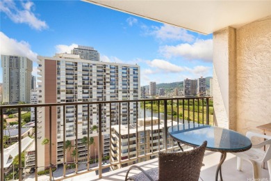 Studio unit at Fairway Villa. Washer/Dryer in unit which is on Ala Wai Golf Course in Hawaii - for sale on GolfHomes.com, golf home, golf lot