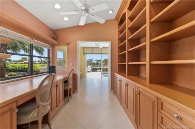 Enjoy natural light and serene views overlooking the lake, pool on Pipers Landing Country Club in Florida - for sale on GolfHomes.com, golf home, golf lot