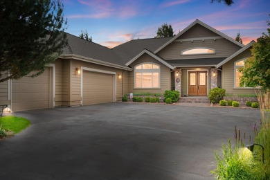 This stunning custom home boasts a vaulted, open floor plan on Eagle Crest Golf Resort - Resort Course in Oregon - for sale on GolfHomes.com, golf home, golf lot