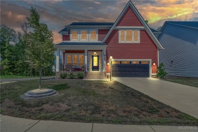 Beautiful 3 level transitional home situated on a corner lot in on The Westham Golf Club At Magnolia Green in Virginia - for sale on GolfHomes.com, golf home, golf lot