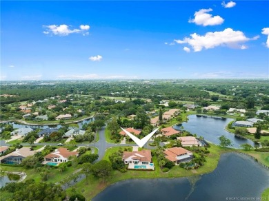Enjoy natural light and serene views overlooking the lake, pool on Pipers Landing Country Club in Florida - for sale on GolfHomes.com, golf home, golf lot