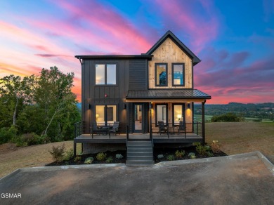 Luxury New Construction Pool Cabin showcasing panoramic views of on Sevierville Golf Club in Tennessee - for sale on GolfHomes.com, golf home, golf lot