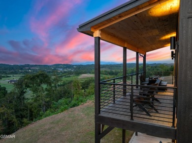 Luxury New Construction Pool Cabin showcasing panoramic views of on Sevierville Golf Club in Tennessee - for sale on GolfHomes.com, golf home, golf lot