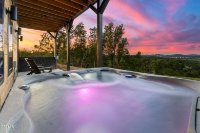 Luxury New Construction Pool Cabin showcasing panoramic views of on Sevierville Golf Club in Tennessee - for sale on GolfHomes.com, golf home, golf lot